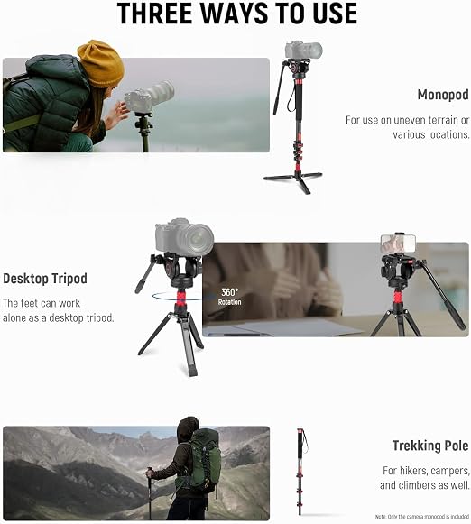 NEEWER 71.6" Pro Camera Monopod - Image 8