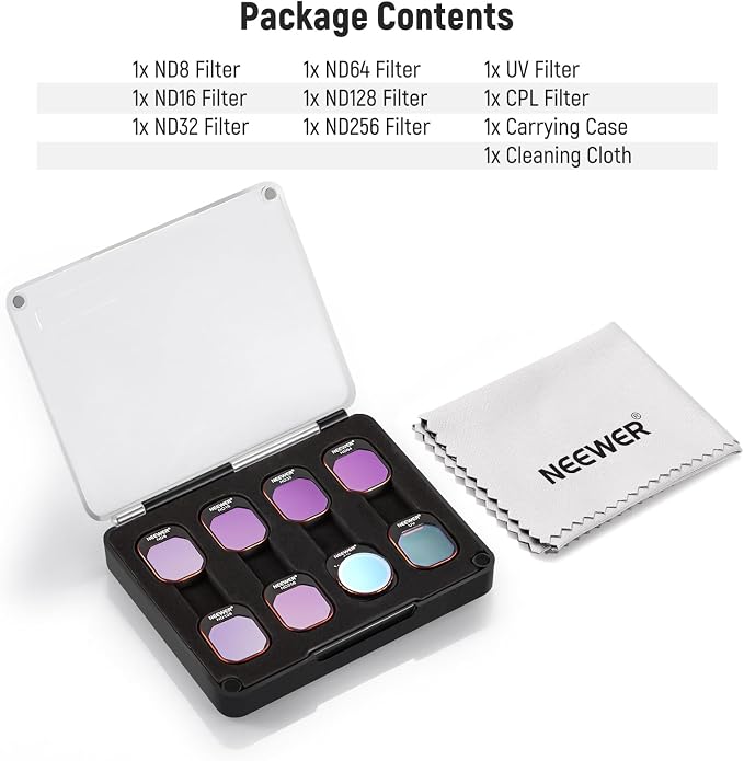 NEEWER ND & CPL Filter Set Compatible - Image 9