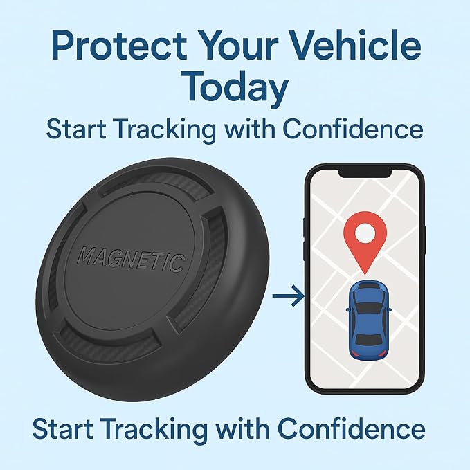 Magnetic Hidden GPS Tracker for Vehicles – 365 Days Battery Life, No - Image 9