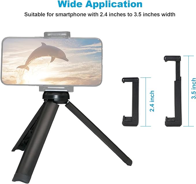 NexiGo Lightweight Mini Tripod for Camera/Phone/Webcam, Extendable Stand - Image 3