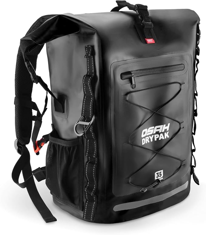 OSAH DRYPAK Waterproof Backpack Dry Bag 35L/55L/85L – Heavy Duty Roll-Top by OSAHDRYPAK