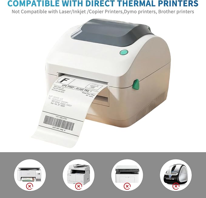 9527 Product 4" x 6" Thermal Labels - Image 5