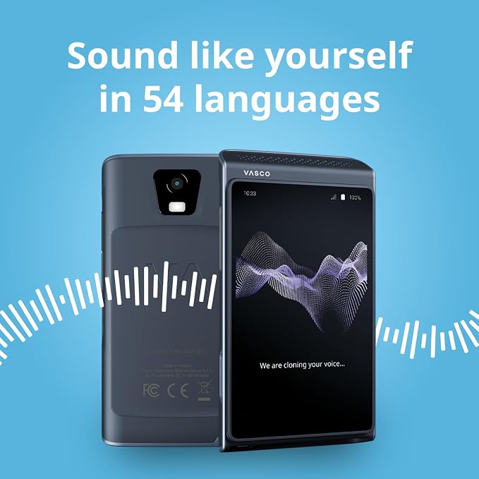 Vasco Translator Q1 | AI Voice Cloning Language Translator Device | 113 - Image 3