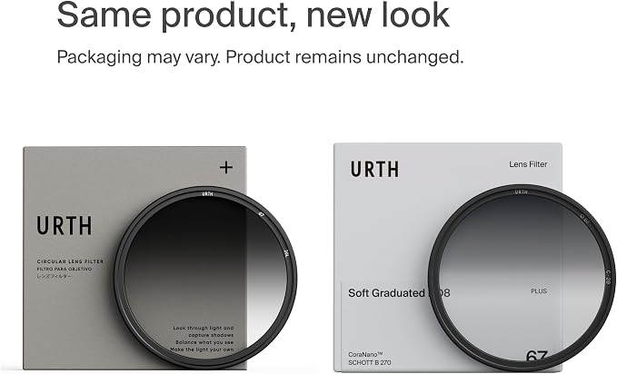Urth 39mm Soft Graduated ND8 Lens Filter — 3-Stop, HD Optical Glass 20-Layer - Image 6