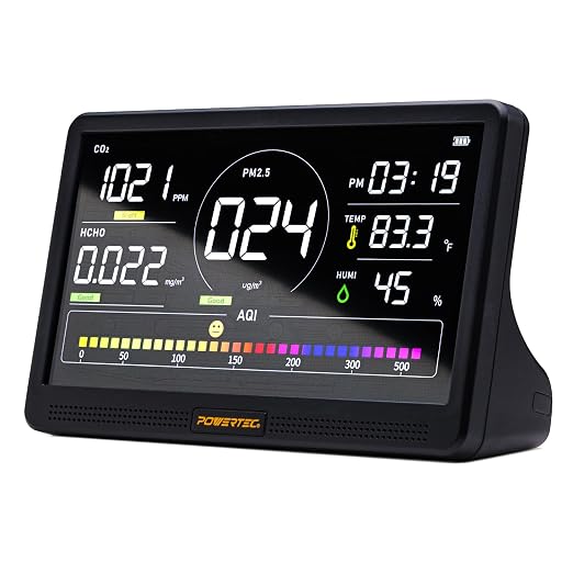 POWERTEC AD1001 Air Quality Monitor by POWERTEC