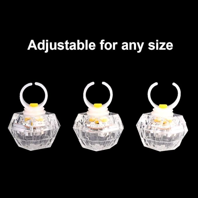 LED Light up Rings Toys - Image 4