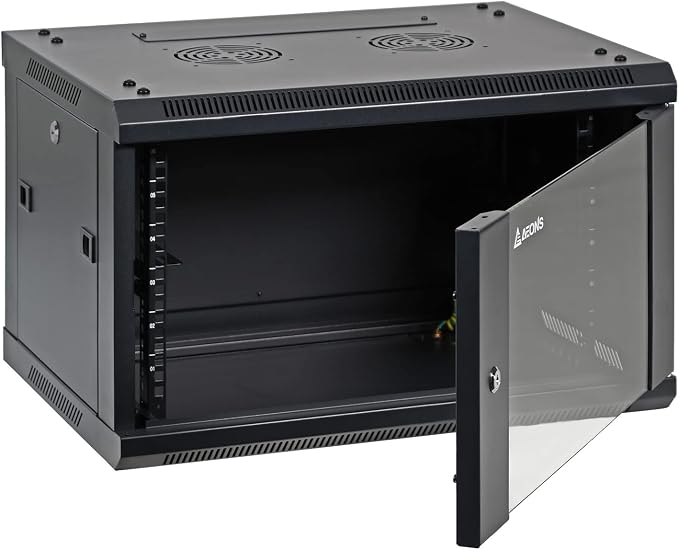 AEONS 6U Professional Wall Mount Network Server Cabinet Enclosure 19-Inch by AEONS