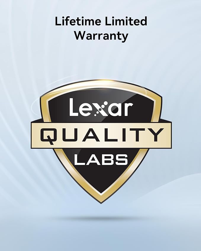 Lexar 128GB Professional Silver PRO SD Card, Full HD, - Image 7