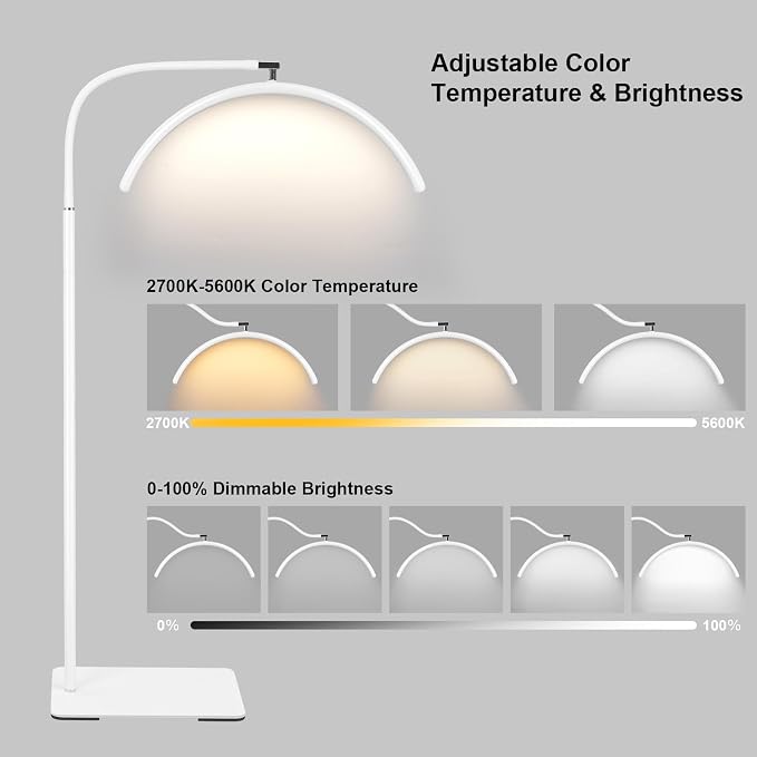 Half Moon LED Floor Light - Image 3