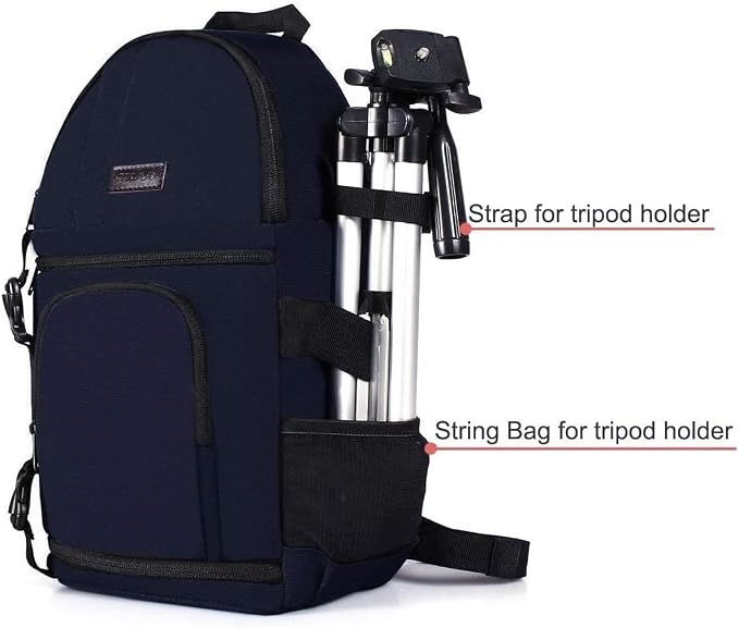 MOSISO Camera Sling Bag, DSLR/SLR/Mirrorless Camera Backpack Case Shockproof - Image 3