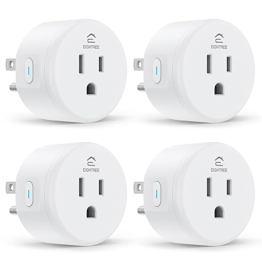 EIGHTREE Smart Plug, WiFi Outlet Works by EIGHTREE-SmartLifeEasyHome