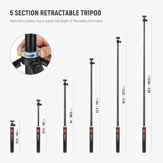 NEEWER Tripod for Cell Phone & Camera - Image 2