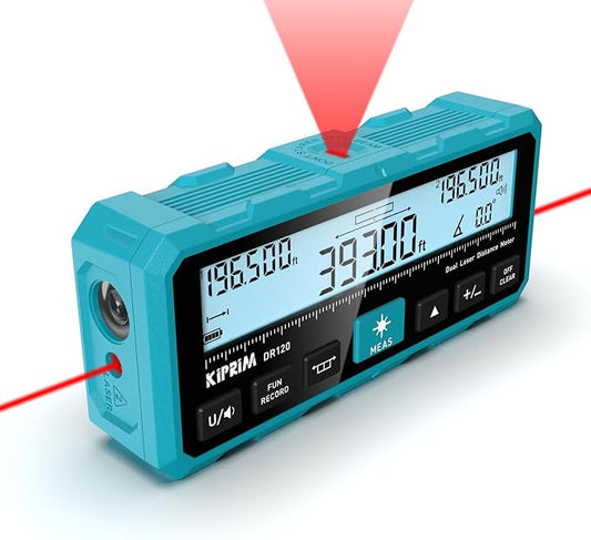 Kiprim DR120 Dual Laser Distance Meter by KiprimTools