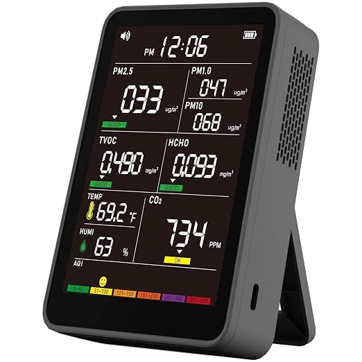 Professional Indoor Air Quality Monitor by AQItechairqualitymonitor