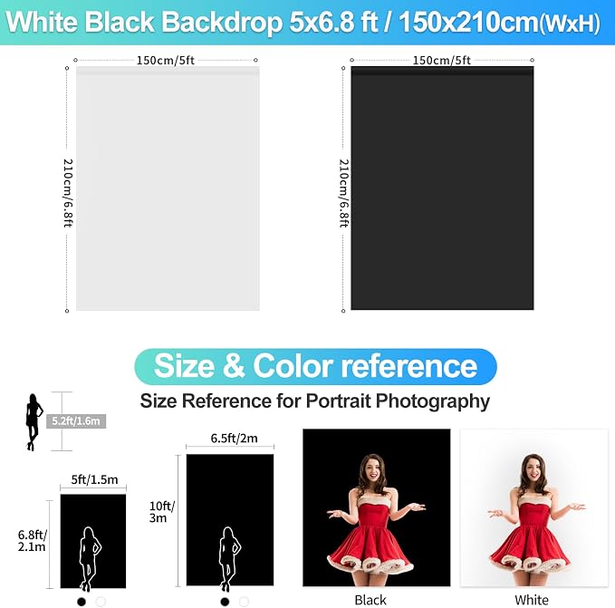Black White Backdrop Screen - Image 5