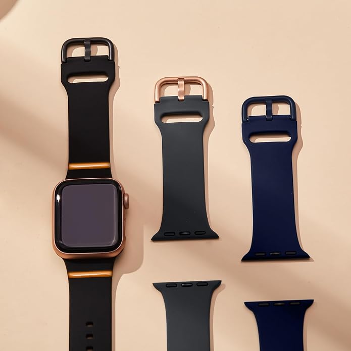 Sport Band Compatible with Apple Watch Bands 49mm 46mm 45mm 44mm 42mm 41mm 40mm - Image 3