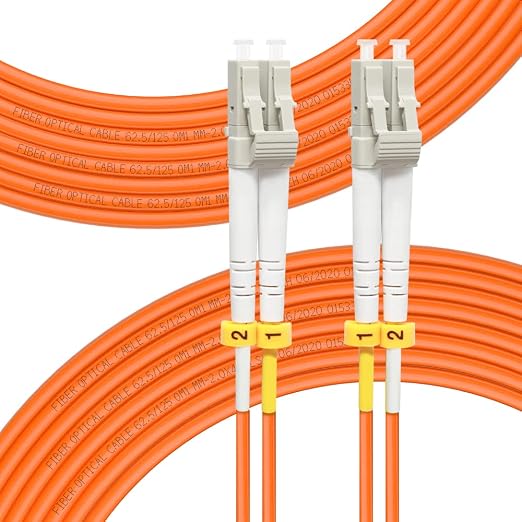FLYPROFiber- 30M OM1 LC to LC Fiber Patch Cable, Length Options: 0.2m-100m by FLYPROFiber
