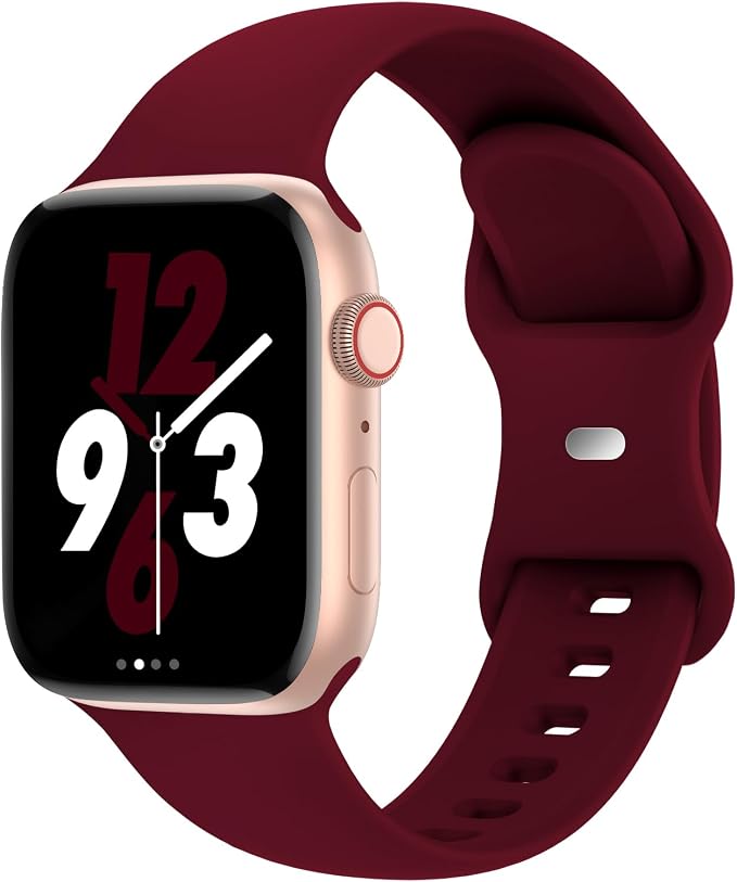 Sport Band Compatible with Apple Watch 38mm 40mm 41mm 42mm 44mm 45mm 46mm 49mm by Acrbiutu