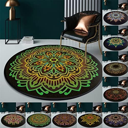 Chair Mat for Hardwood Floor Anti-Slip Floor Protector Round Gaming Computer - Image 4