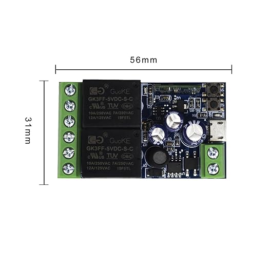 Ewelink WiFi Wireless Smart Relay Module USB 5v 2 Channel Momentary Toggle - Image 9