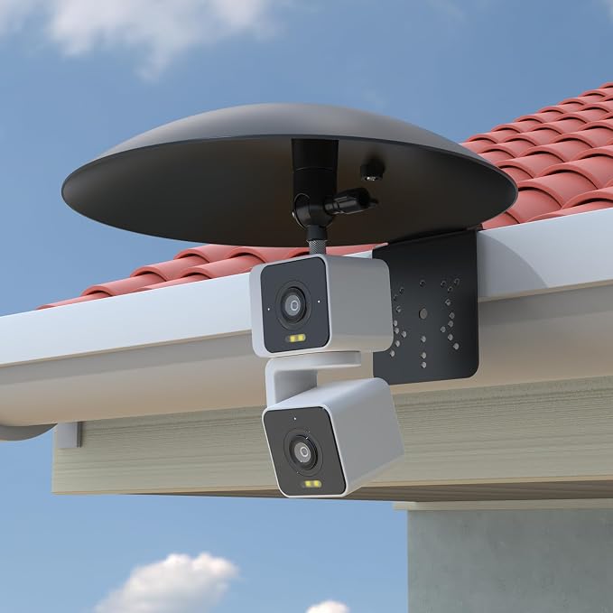 Sun Rain Shade Cover with Gutter Mount WYZE Cam Pan V1/V2/V3/V4/Duo Cam Pan - Image 7