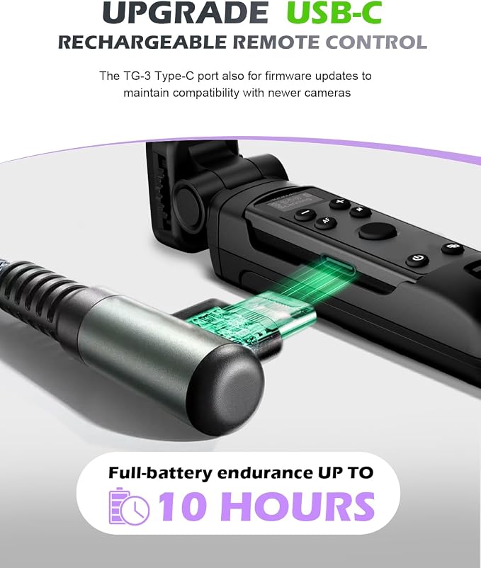for Canon Tripod with Rechargeable Remote Control - Image 4