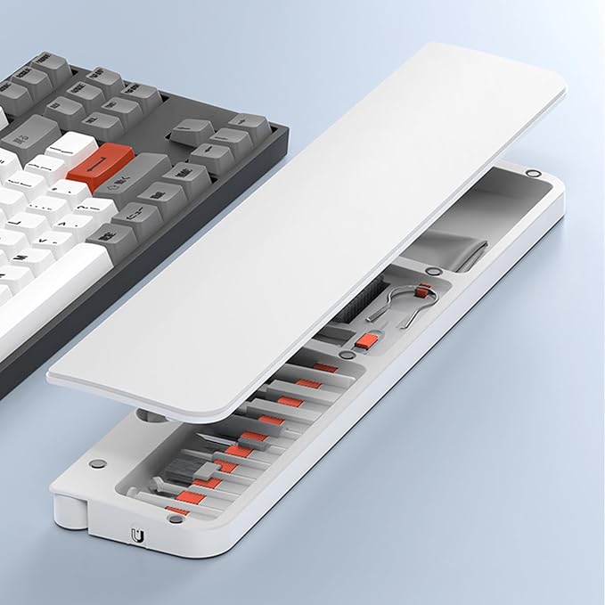 Keyboard Wrist Rest Pad with Cleaning Kit 22 in 1, Comfortable Ergonomic Wrist by Hallocool