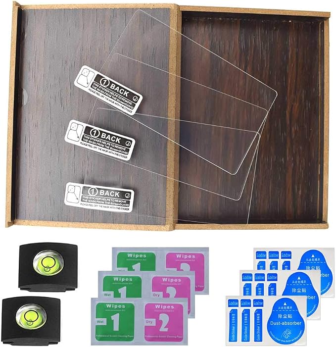 ULBTER A1 Screen Protector for Sony Alpha 1 / A1 Camera & Hot Shoe Cover 0.3mm - Image 9