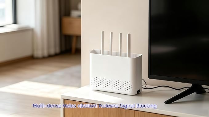 Wall Mounted Router Storage Box WiFi Router Organizer - Image 5