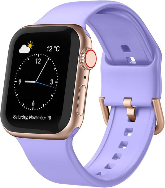 Sport Band Compatible with Apple Watch Bands 49mm 46mm 45mm 44mm 42mm 41mm 40mm by Recoppa