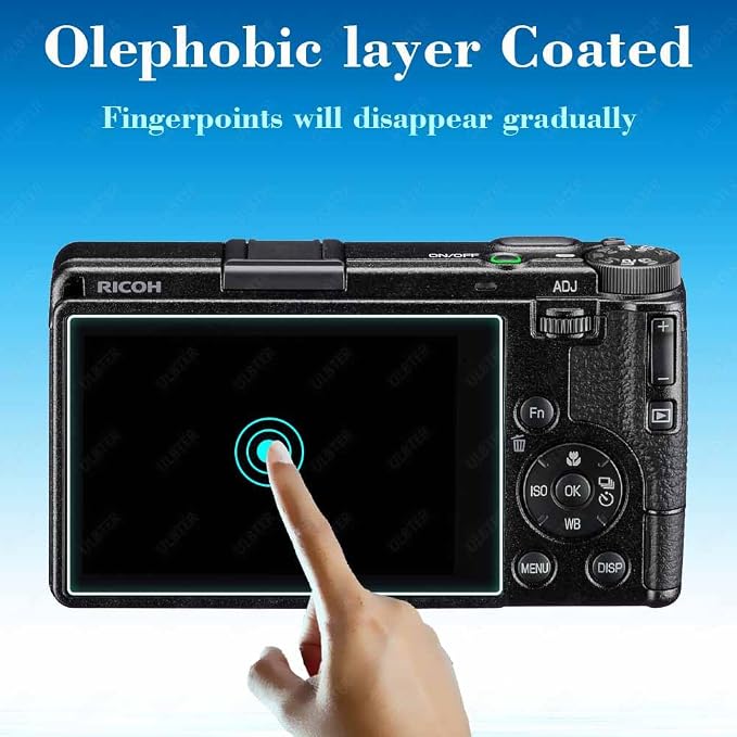 ULBTER Screen Protector for Ricoh GR IV GRIV GR 4 GR4 Camera, 0.3mm 9H Hardness - Image 4