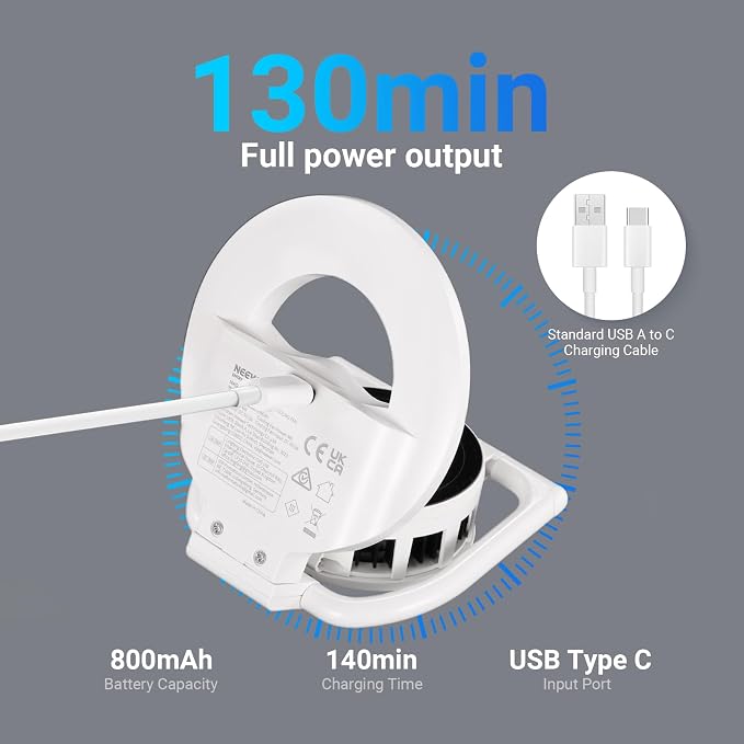 NEEWER Entry Level Version N36 Magnetic Selfie Ring Light & Phone Cooler - Image 6