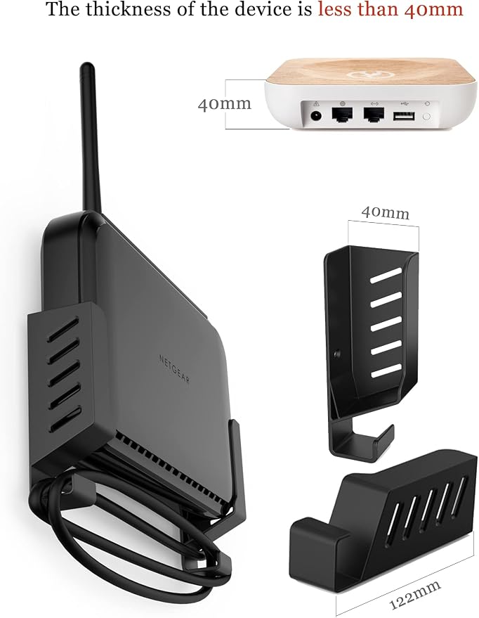 Laptop & Router Wall Mount Holder - Image 4