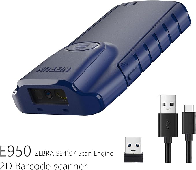 NETUM Bluetooth 2D Barcode Scanner, 3-in-1 Small Portable QR Bar Code Reader - Image 8