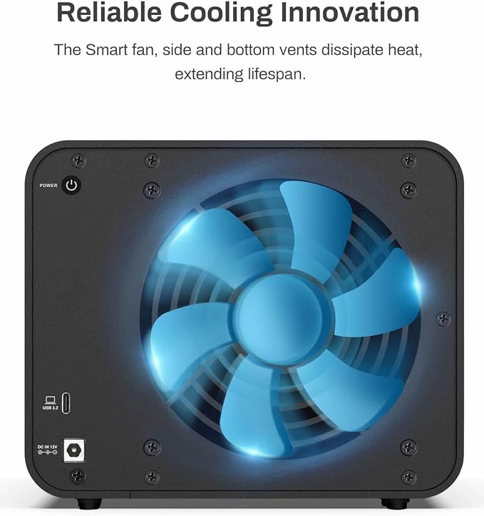 TERRAMASTER D4-320 External Hard Drive Enclosure - Image 9