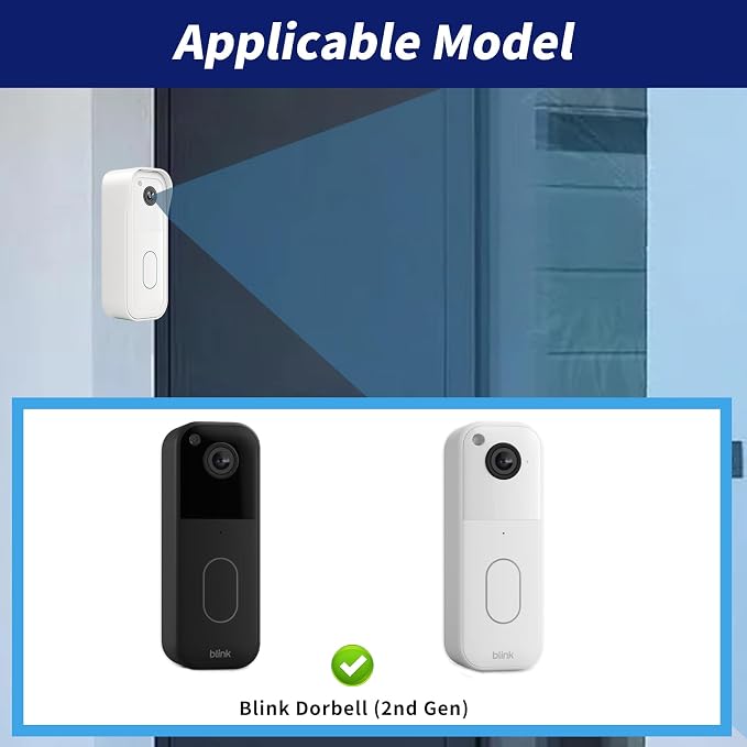Blink Doorbell Mount for All-new Blink Video Doorbell, No-Drilling Blink Mount - Image 2