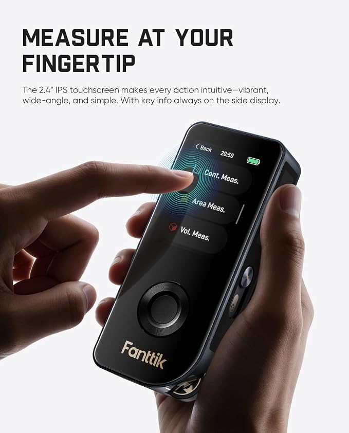 Fanttik A11 Ultra 3-in-1 Laser Measuring Tool, 197Ft Digital Laser Distance - Image 2