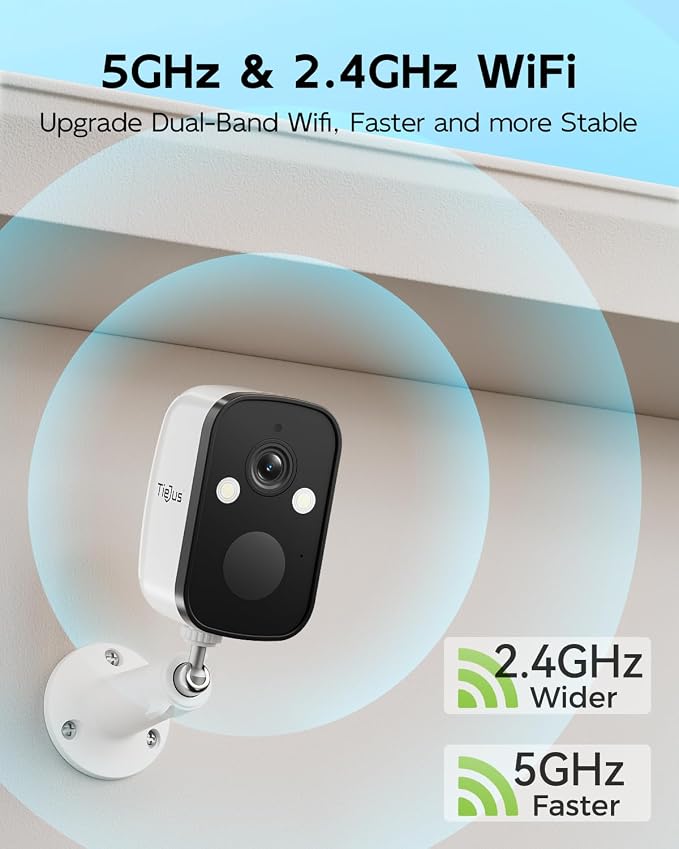 2K 5G Security Cameras Wireless Outdoor, PIR Detection, IP66/Alexa/2 Way Talk - Image 4
