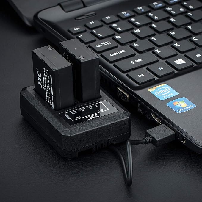 JJC NP-W126 NP-W126S Battery Charger USB Dual Slot - Image 7