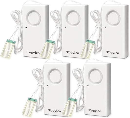 Water Alarm Leak Detector Moisture Sensor by MakeLifeSaferandSmarterEnjoyPeaceofMind