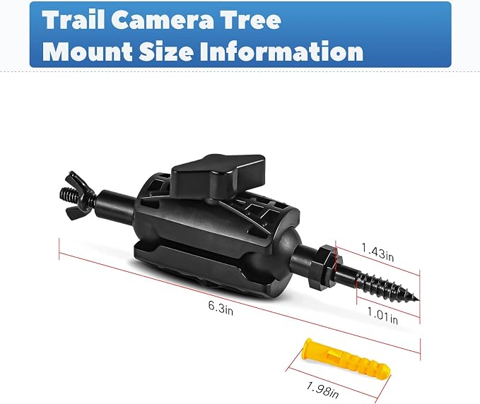 Adjustable Trail Camera Tree Mount: Game Camera Outdoor Mounting Bracket Holder - Image 6
