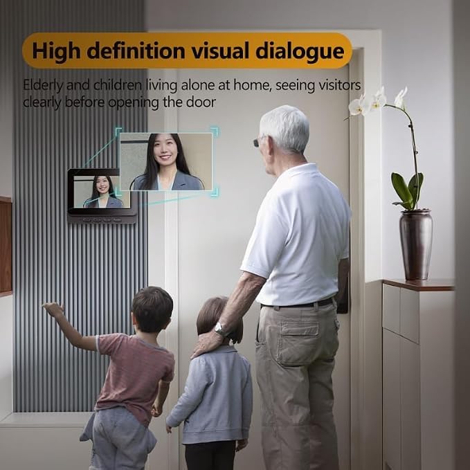 TKMARS Video Doorbell Wireless Doorbell Camera, - Image 3