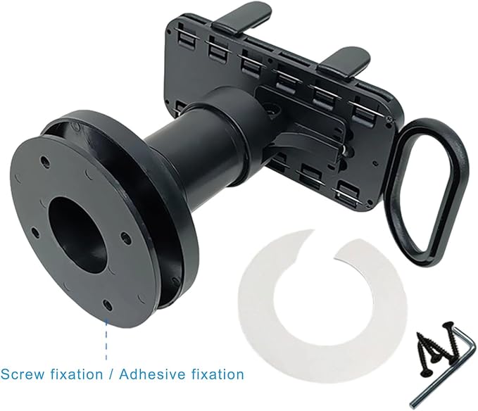 Pos Terminal Stand Adjustable Width 180° Rotation Abs Countertop Mount - Image 4