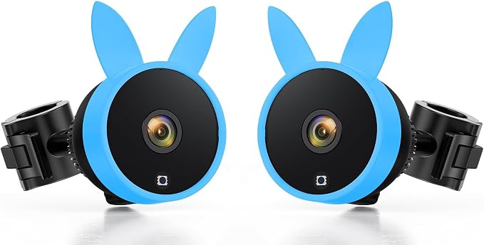 Luckview BM5PRO Dual Camera Baby Car Monitor, 7.2 Inch 1080P Split Screen by BabyVue