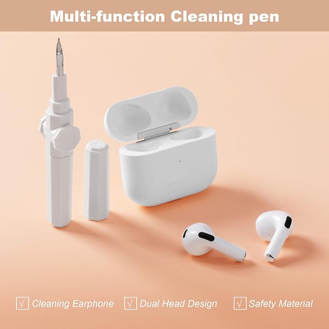 360° Rotating Cleaner Kit for Airpods Pro 1 2 3 Multi-Function Cleaning Pen - Image 3