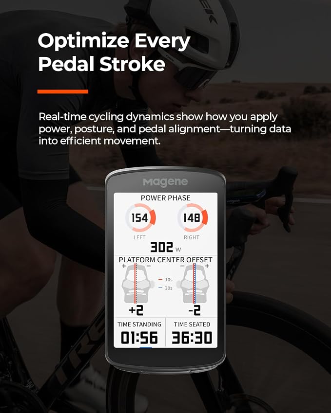 Magene C706 Smart GPS Bike Computer – 3.3" Color Touchscreen - Image 8