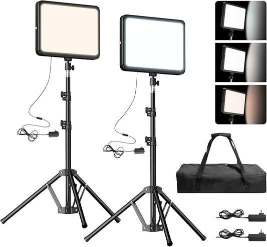 EMART LED Video Light Kit, 35W/3600lux Studio Lights by EMART