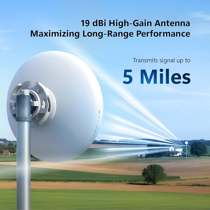 EnGenius EnStation6 Outdoor Wi-Fi 6 Wireless Bridge, 1200 Mbps, 2x2 MIMO - Image 4
