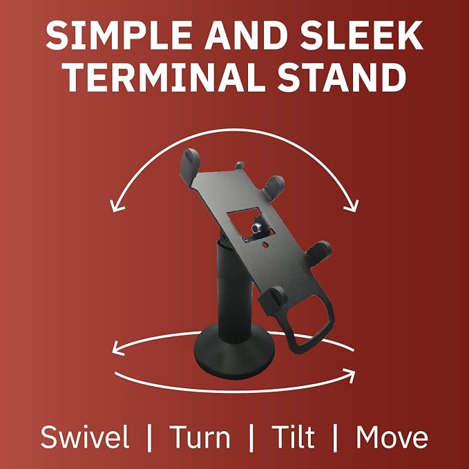 DCCStands Swivel and Tilt Pax S300 & SP30 Terminal Stand, Screw-in and Adhesive - Image 3