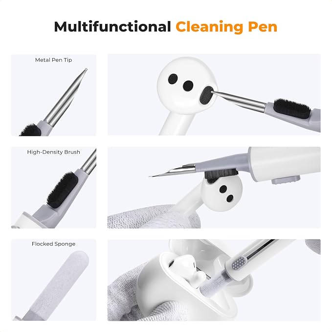 K&F Concept 8-1 Earbuds Cleaner - Image 3